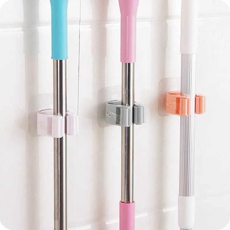 1 шт. Швабра держатель настенный Ванная комната зажим для швабры вешалка щеток