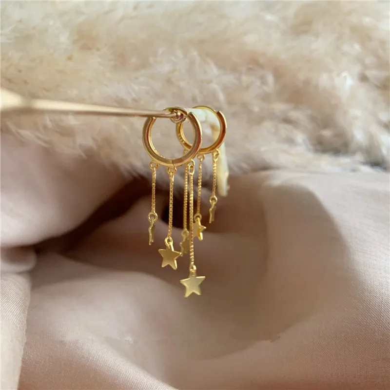 

Серьги-подвески женские длинные из серебра 925 пробы, eh718
