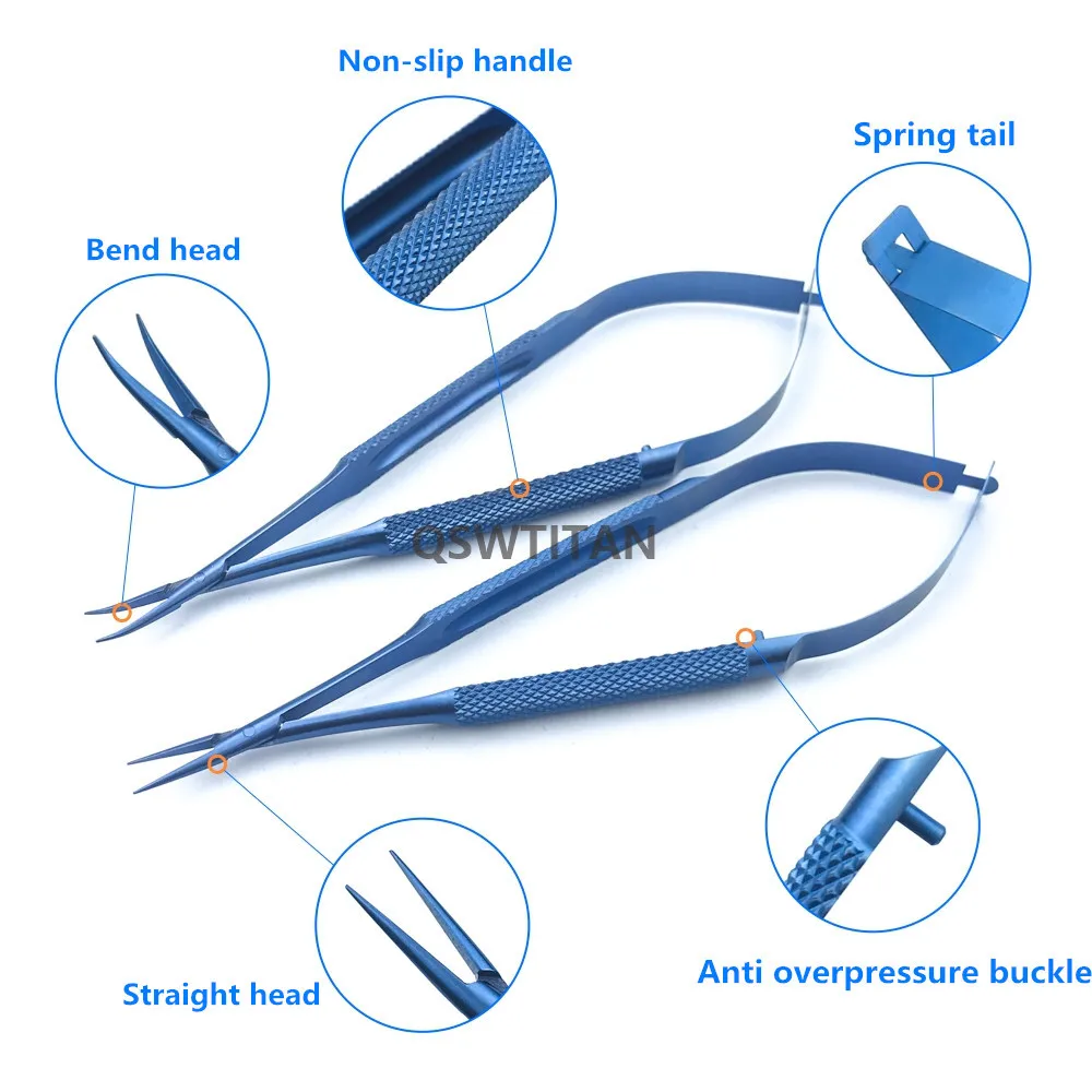 Титановые держатели игл стоматологические офтальмологические