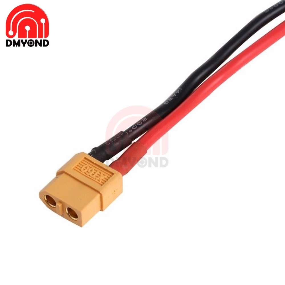 Коннектор типа банан EC2 с разъемом папа к разъему XT60 кабель переходник мама для