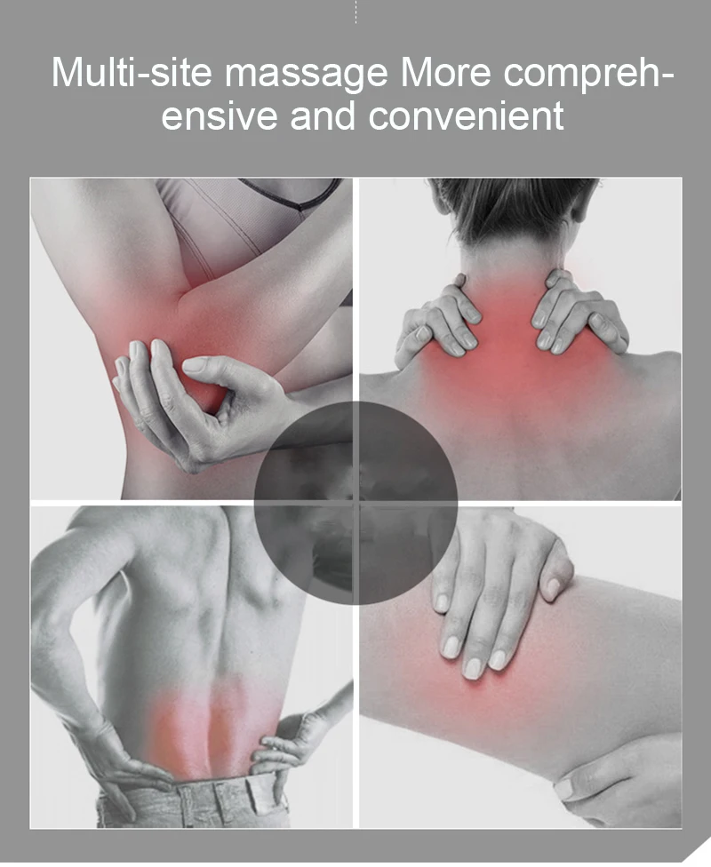 Массажер для шеи дома и автомобиля инфракрасная массажная подушка шиацу спины