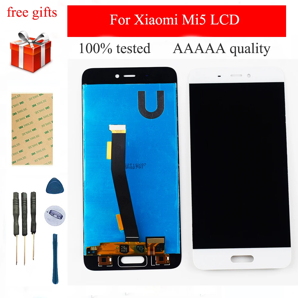 100% протестирован для Xiaomi Mi5 lcd сенсорный экран mi5 Pro Prime ЖК дисплей дигитайзер