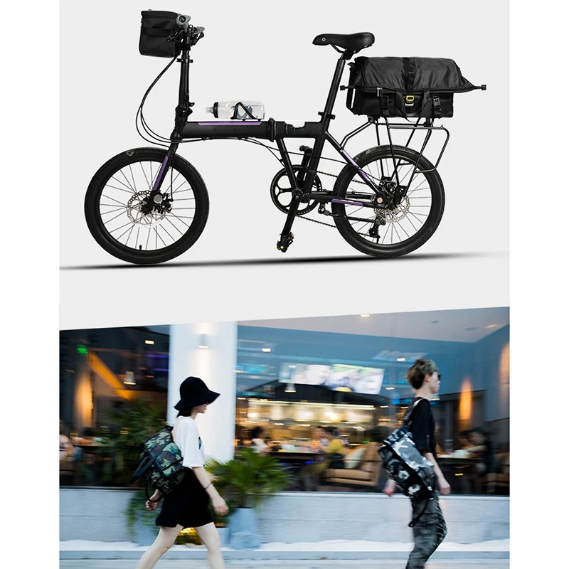 

Rhinowalk 25L Multifunction Riding Messenger Bag for Riding Working Business Trip Travel Cycling Bag