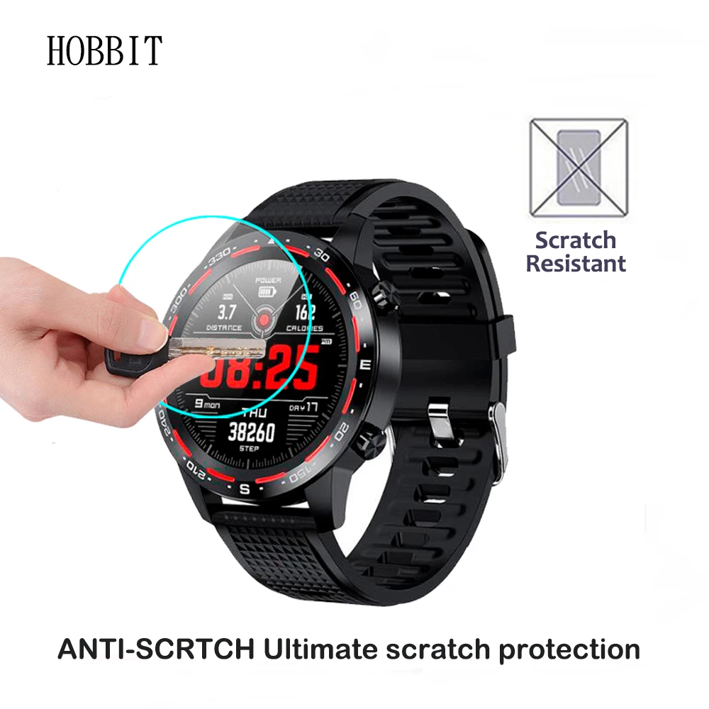 2 шт. закаленное стекло 2.5D для смарт часов Microwear L7 L9 L11 L12 L13 L15 L16 L19|Защита экрана| |