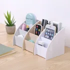 Коробка с пультом дистанционного управления, настольный органайзер для хранения косметики, чехол-подставка, держатель для дома и офиса, канцелярские принадлежности, органайзер для телефона, Прямая поставка