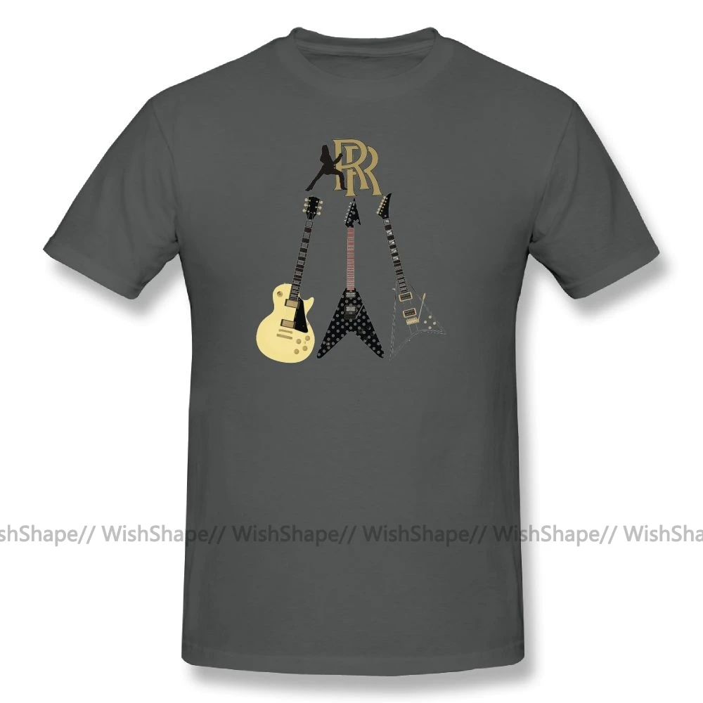 Ozzy Осборн футболка Рэнди Родс Коллекция для мужчин | Мужская одежда