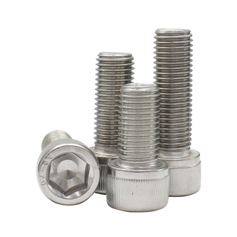 Шестигранный винт с шестигранной головкой M8 M10 M12 M14 M16 M20 нержавеющая сталь 912 Din