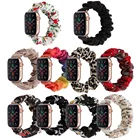 Ремешок тканевый эластичный для Apple Watch Series 5 44 мм 40 мм, Женский резиновый браслет для iwatch series 4 3 42 мм 38 мм