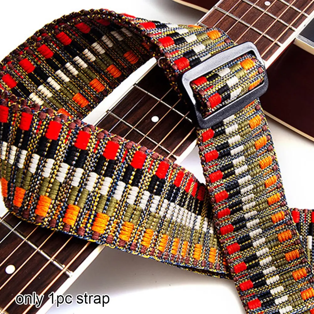 Ремешок для укулеле Baritone смесь хлопка цветной винтажный мягкий наплечный