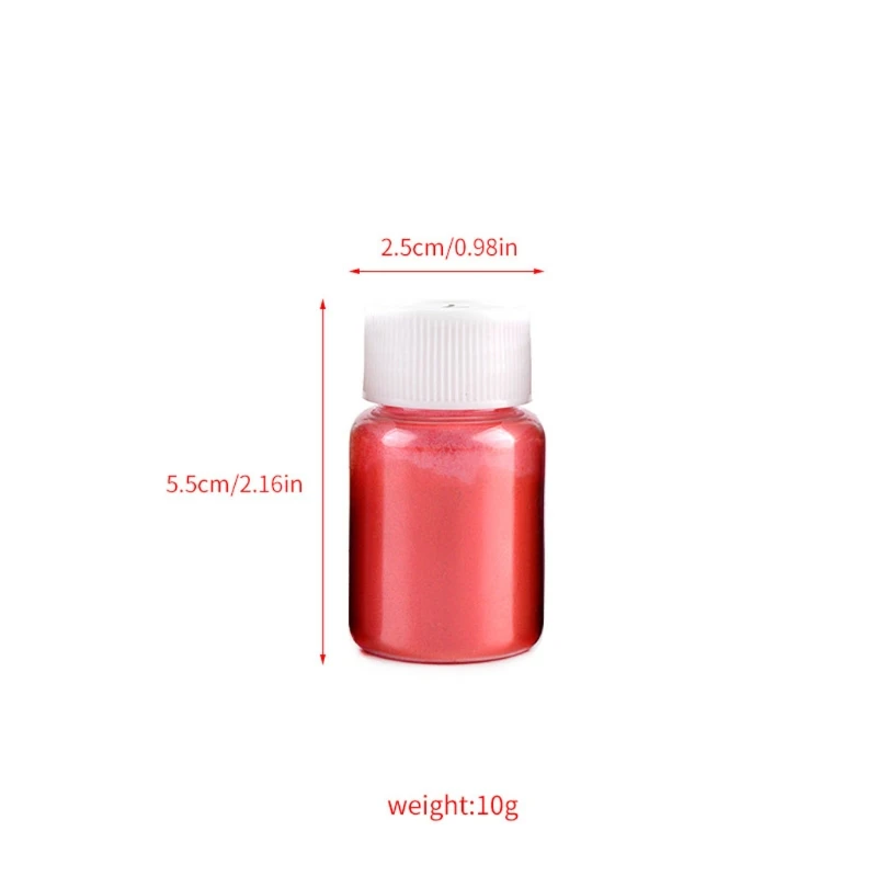 

18 Colors Mica Powder Epoxy Resin Color Pigment Dye Set Cosmetic Grade Mica Powder for Lip Gloss Soap Making Bath Bomb