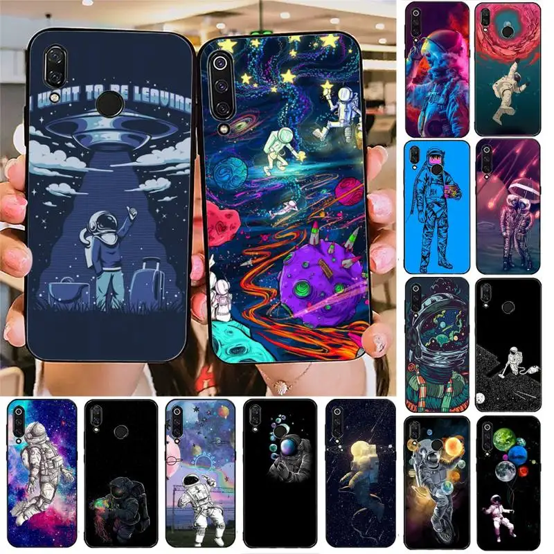 YNDFCNB Триппи арт эстетическое космонавта DIY чехол для телефона чехол-накладка Redmi