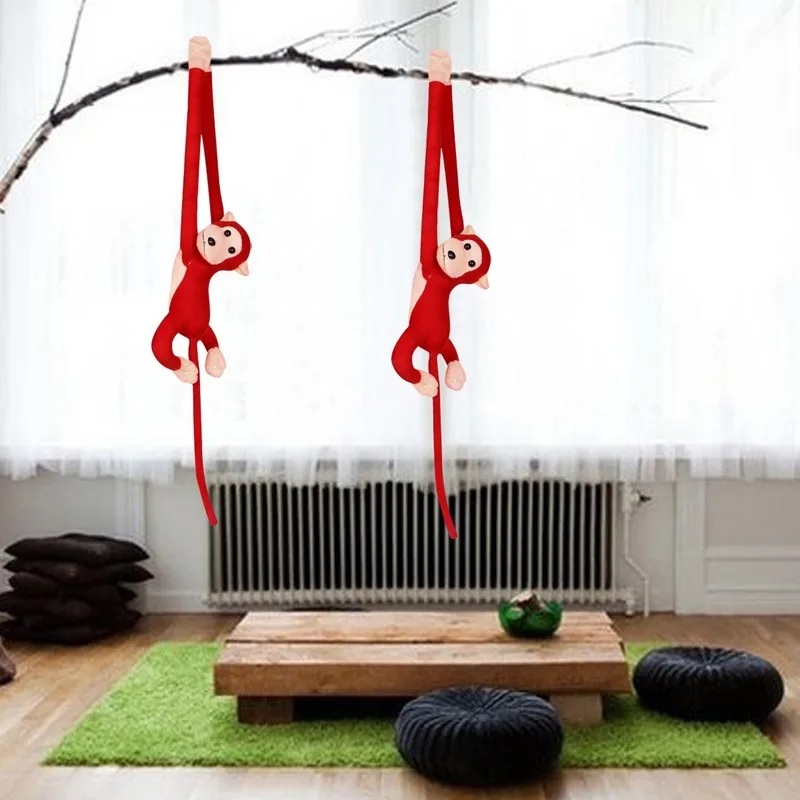 60 см длинные руки хвост кукла обезьяны мягкая плюшевая игрушка для детской