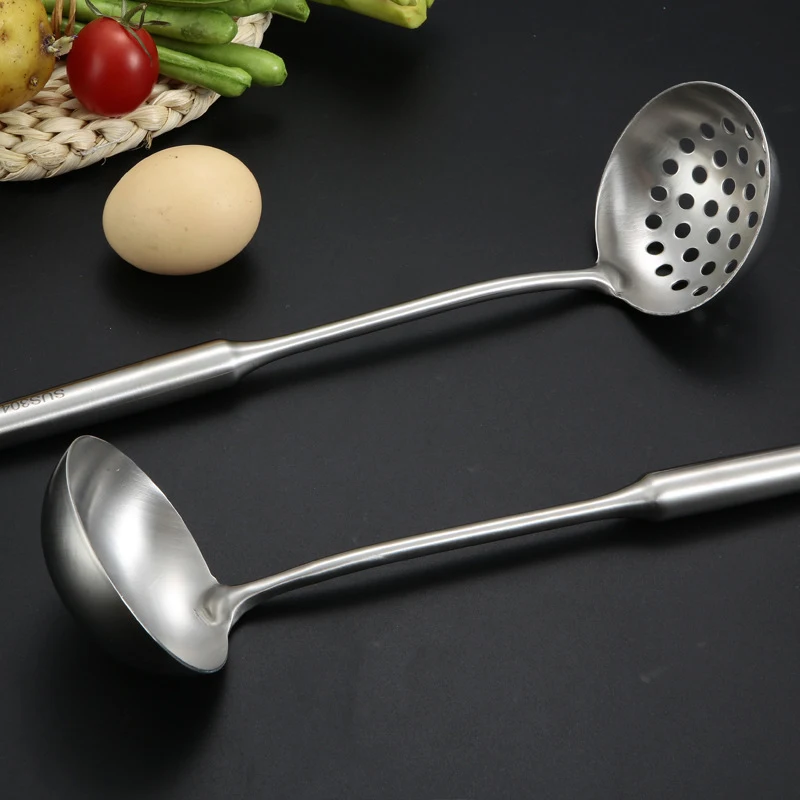 11 4 &quotкухонная утварь из нержавеющей стали горячий горшок столовая ложка длинная