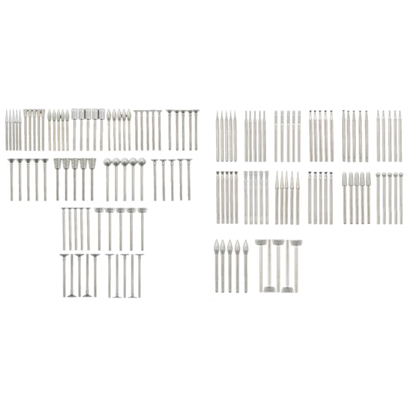 

Jade Carving Set Stone Carving Grinding Needle Electric Mill Rotary Burrs Peeling Polishing Diamond Grinding Heads