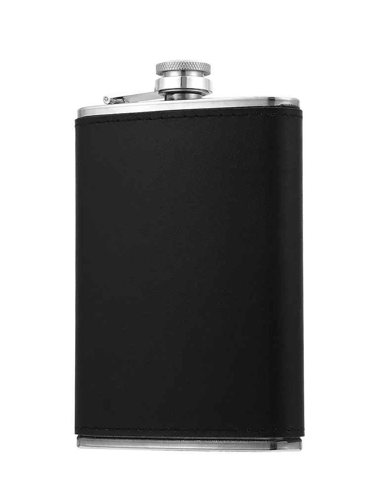 

European Style Hip Flask Tainless Steel Luxury Hip Flask Portable Best Man Gift Decantador De Vino Kitchen Dining Bar BK50JH