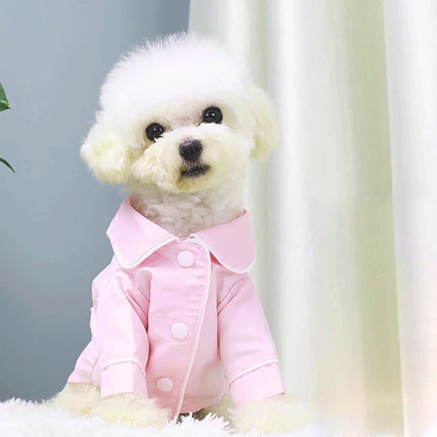 

Pet Pajamas Fashion Pet Clothes Dog Shirt Luxury Coat Jacket Leisure Wear for Small Medium Dog Cat Yorkies Chihuahua Bulldogs