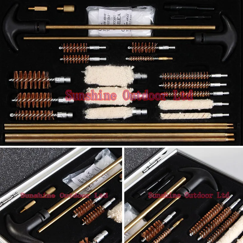 Набор медных и хлопковых чистящих щеток набор для чистки принадлежностей