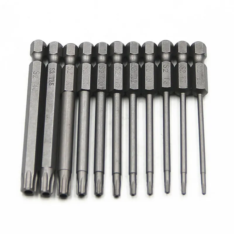 11 шт. насадки для отвертки шестигранный хвостовик|Детали инструментов| |
