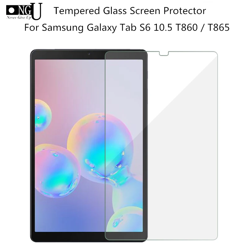 

Tempered Glass Screen Protector for Samsung Galaxy Tab S6 10.5 T860 T865 SM-T860 SM-T865 0.3mm 9H Tempered Glass Protective Film