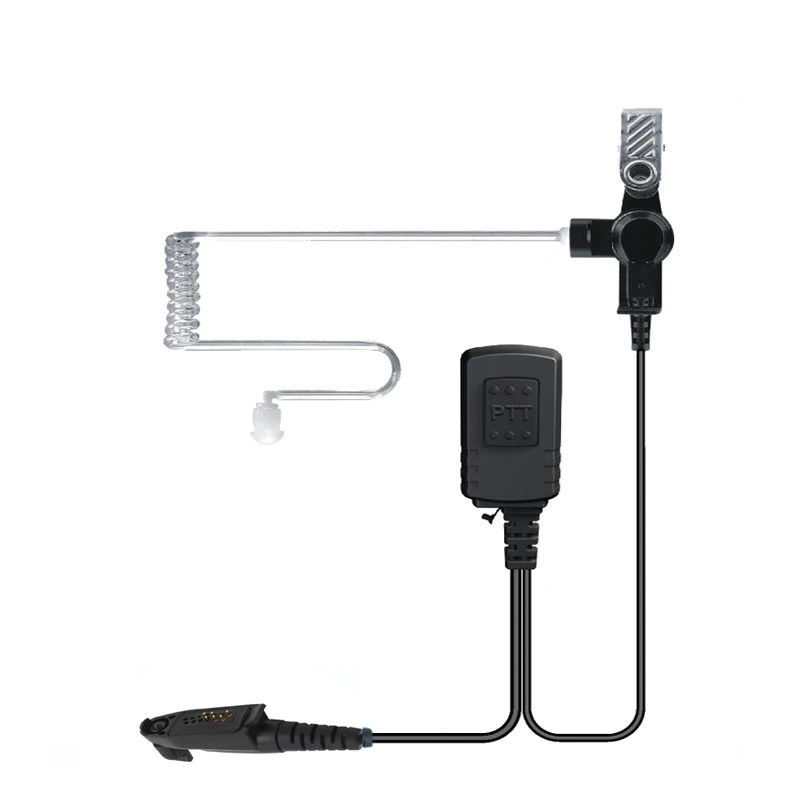 Водонепроницаемая IP54 акустическая трубчатая гарнитура с микрофоном для