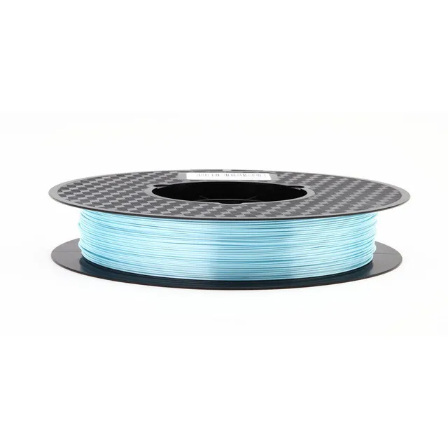 Silk Light Blue Шелковая нить для 3D-принтера PLA, 1,75 мм, 500 г, нить для 3d-печати, шелковистая блестящая 3d-ручка, материалы для печати, блестящий металлический, как на ощупь - Цвет: Silk Light Blue