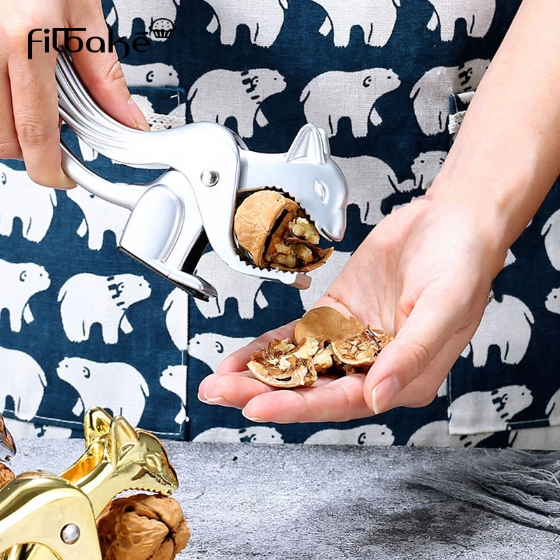 Длинный гайковерт из нержавеющей стали Filabke в форме белки грецкий орех кухонные