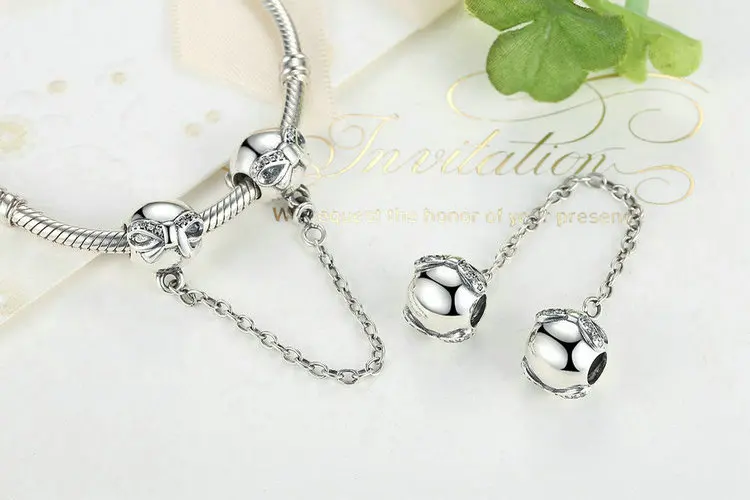 Классическая безопасная цепочка Mybeboa из стерлингового серебра 925 пробы 28 видов