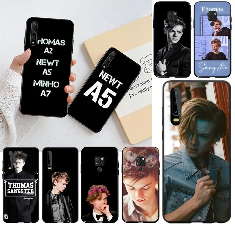 Мягкий чехол Thomas Brodie Sangster Tv NEWT A5 Для Huawei P40 P30 P20 lite Pro Mate 30 20 P Smart 2019 prime|Бамперы| |