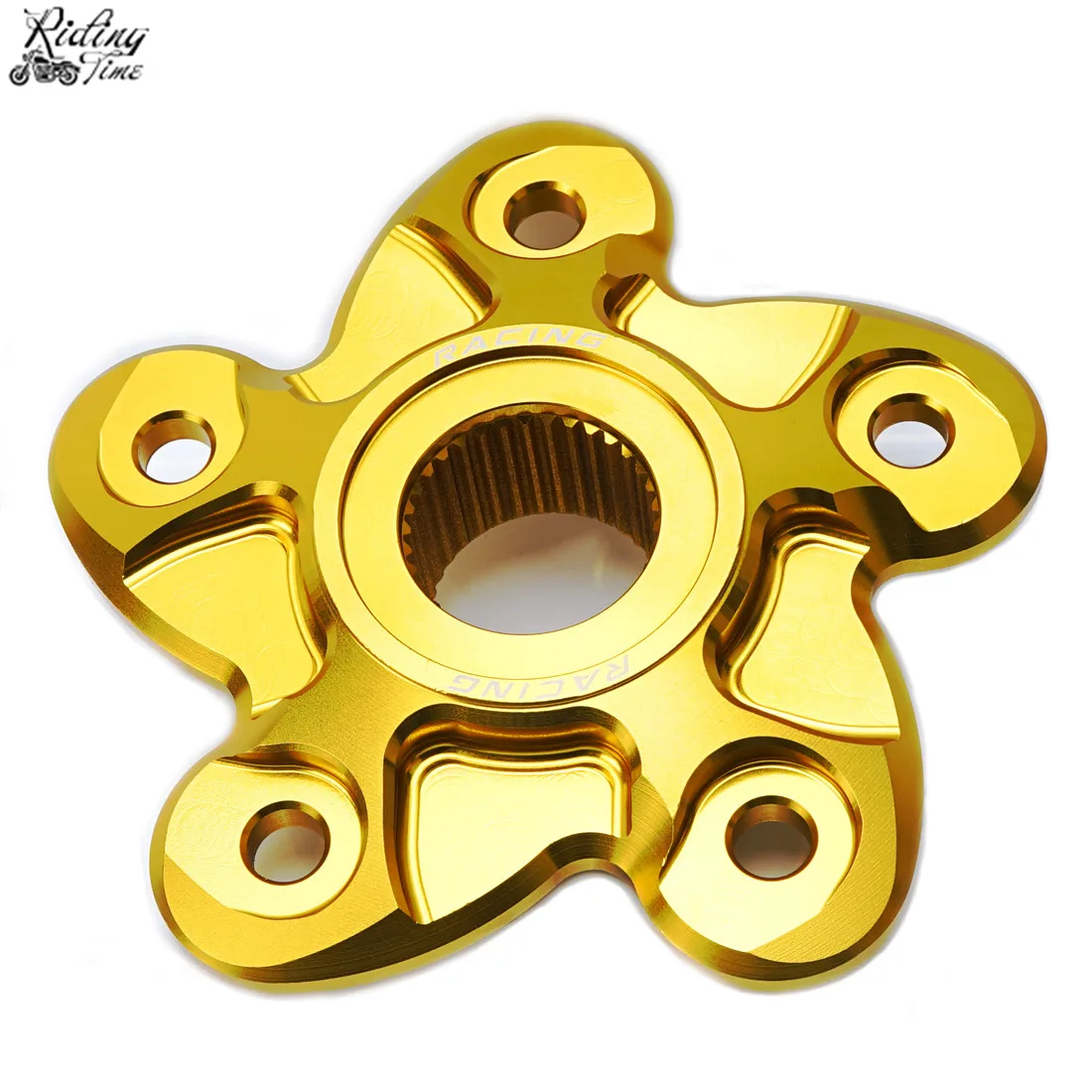 Gold Задняя звездочка для мотоцикла Ducati 848 EVO Streetfighter 848 Monster 1100 EVO 796 S4R Hypermotard 796 1100 - Цвет: Gold