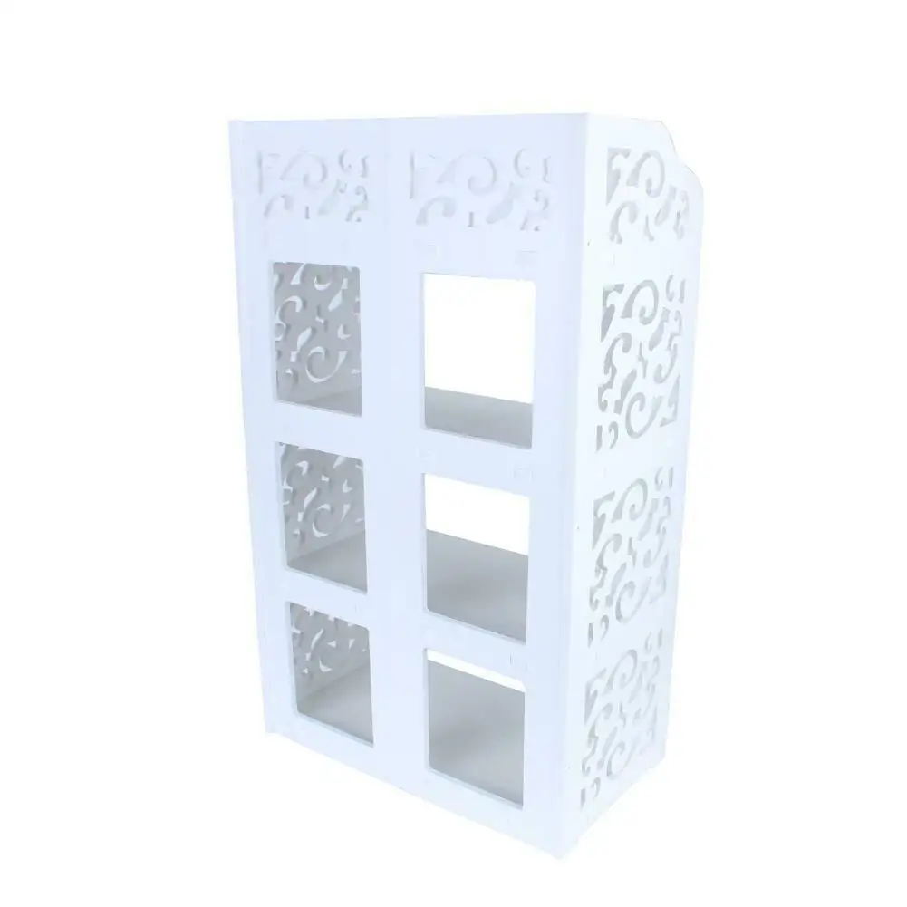 4 ярусная полка для обуви подставка хранения органайзер шкаф книжная