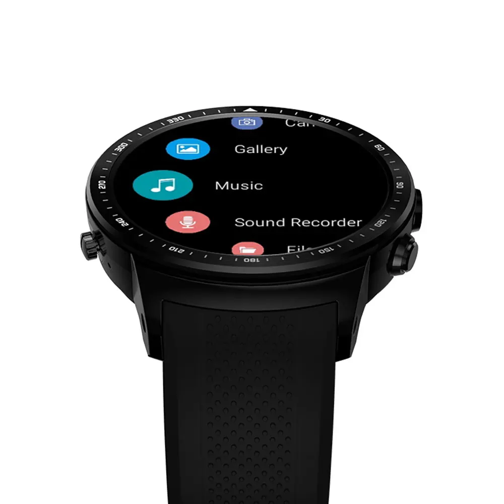 Zeblaze THOR Dual Chipset 3G Smart Watch LTE Global Bands 8MP Front Camera 2G+16G ROM WIFI GPS 1.53'' AMOLED Smartwatch Phone |