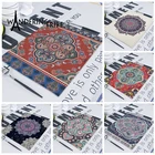 42*32 см Мандала ретро геометрическая полоса скатерть для стола печатные тканевые обеденные салфетки 42*32 см Бохо чайные полотенца женский стол