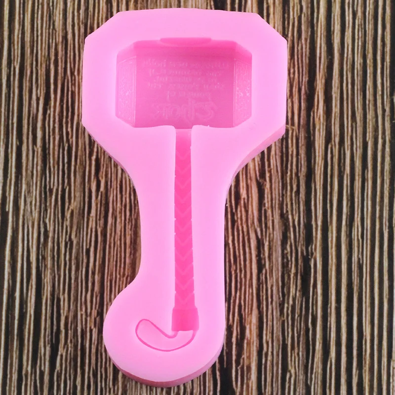 3D Силиконовый Молот Тор Топпер для кекса помадка детский день рождения украшение