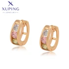 Xuping, ювелирные изделия, новая модель, элегантные серьги Huggies, серьги для женщин, подарки ZBE265