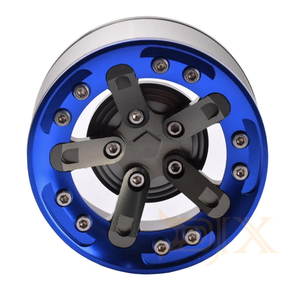 DJX 4PCS 2.2 Inch Beadlock Wheel Rims for 1/10 RC Rock Crawler Axial SCX10 RR10 Wraith 90046 Traxxas TRX4 TRX-6 | Игрушки и хобби