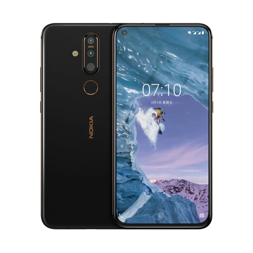 Смартфон Nokia X71 4G 6,39 дюймов PureDisplay Snapdragon 660 6 ГБ 128 ГБ Android 9,0 мобильный телефон 3500 мАч мобильный телефон