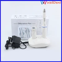 dental tooth charging hot melt filling system cordless teether percha obturation system endo heated pen with 4 tips