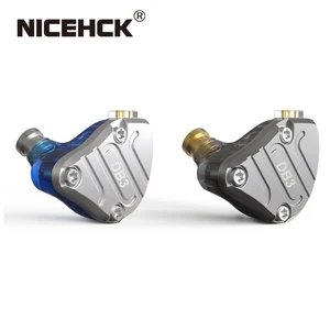 nicehck db3 1ba2dd hybrid 3 driver units in ear earphone monitor running sport earphone hifi headset metal dj earbud iem mk3 free global shipping