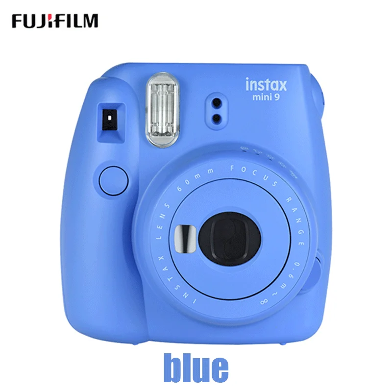 mini 9 Blue 5 цветов Fujifilm Instax polaroi Mini 9 мгновенная камера Mini7c instantanea фото камера Мальчик девушка романтический подарок - Цвет: mini 9 Blue