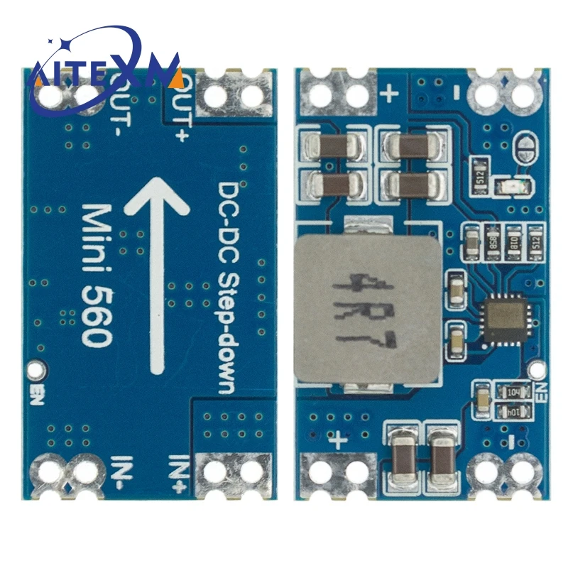 Высокая эффективность Выход 3,3 V 5V 9V 12V 5A mini560 Шаг вниз DC DC конвертер Напряжение регулятор Buck стабилизированного Питание модуль