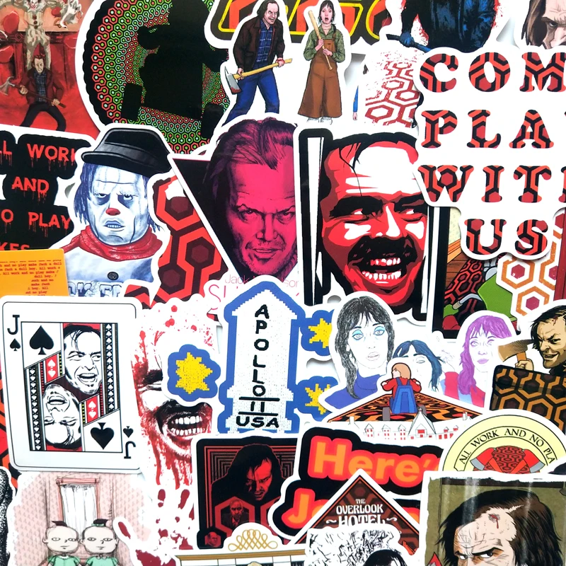 TD ZW 45 шт./лот блестящие наклейки совершенно новые на ноутбук гитару автомобиль