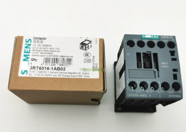 

3RT6016-1AB02 3RT60161AB02 AC24V, контактор