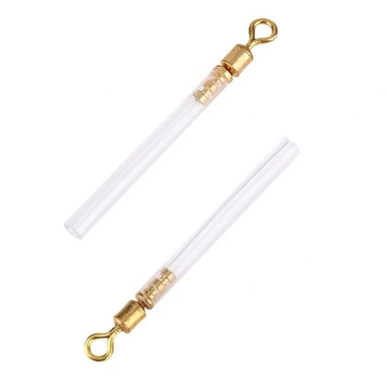 50 шт./лот новинка медная Вращающаяся головка для рыбалки с трубкой ротационный