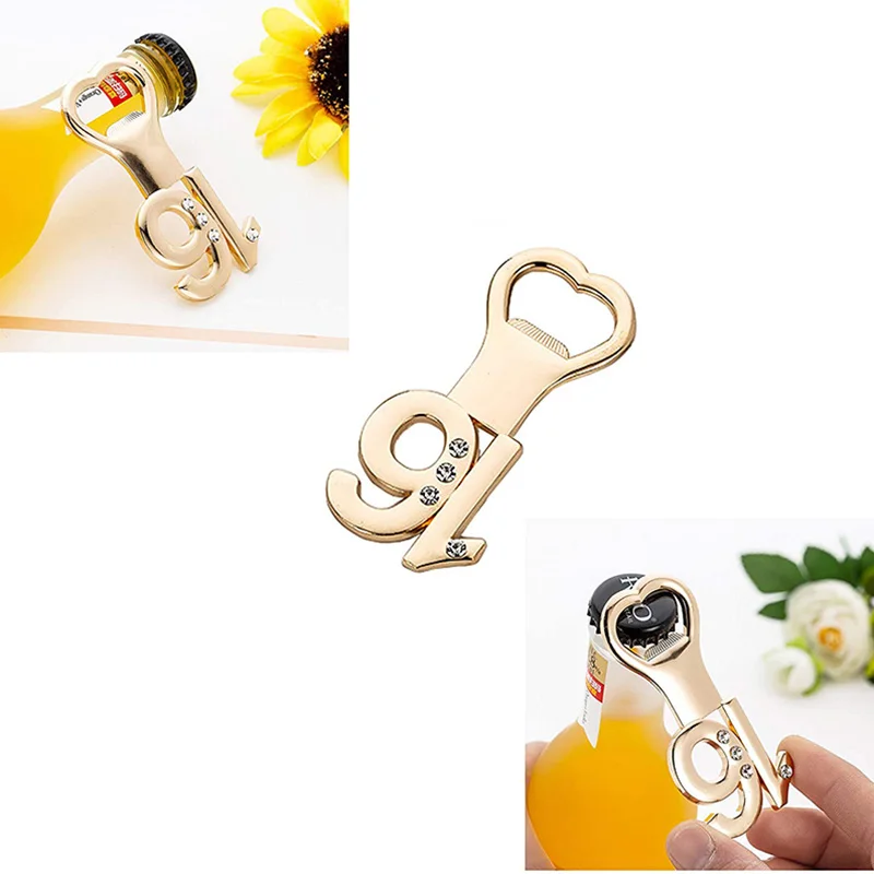 

16th 18th 21st 30th 40th 50th 60th Birthday Party 16 18 21 30 40 50 60 Anniversary Wedding Decoration Beer Bottle Openers Gift