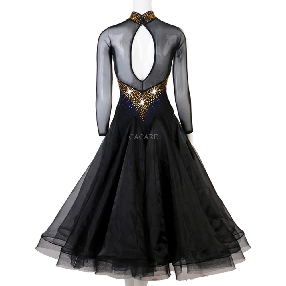 CACARE сексуальное платья для конкурса бальных танцев платье танго вальса фламенко