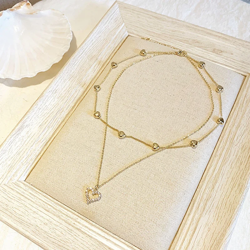 

Gold-plated Multi-layer Temperament All-match Simple Necklace Women