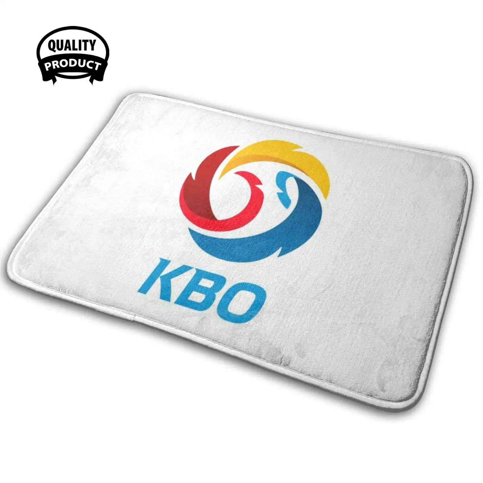 Корейский мягкий Противоскользящий коврик с логотипом Kbo для семьи ковер Hanwha Daejeon