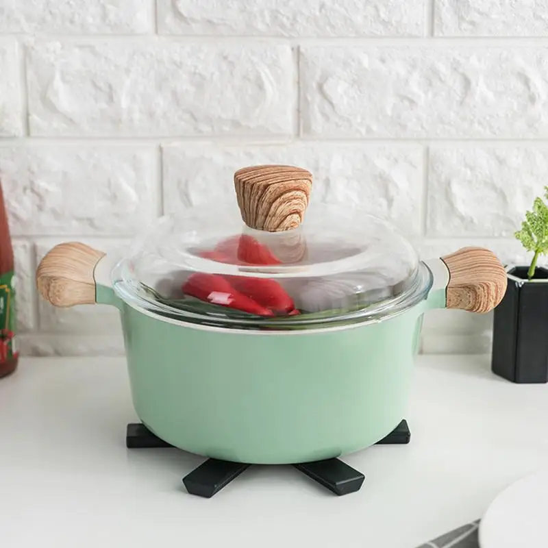 

Creative Folding Heat Insulation Pad Mat Coaster Pad Placemat Pot-Holder Kitchen-Accessories Non-Slip Foldable Heat-Resistant