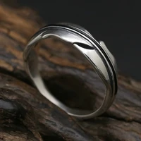 925 sterling silver ring tree leaf men jewelry vintage finger engagement ring gift fine jewelry