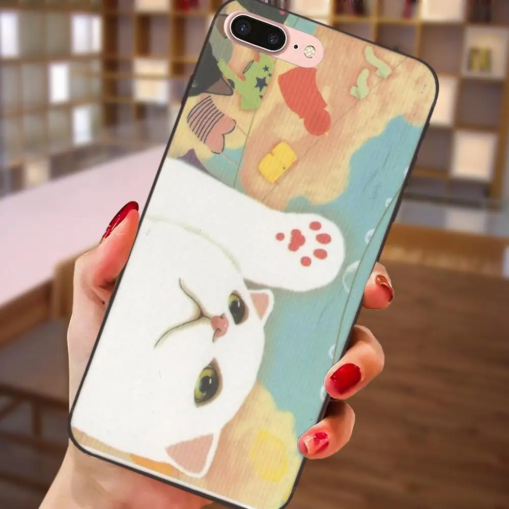 TPU Art Cover Case For Xiaomi Mi Mix Max Note 2 2S 3 5X 6 8 SE A1 Play F1 Jetoy Cat |
